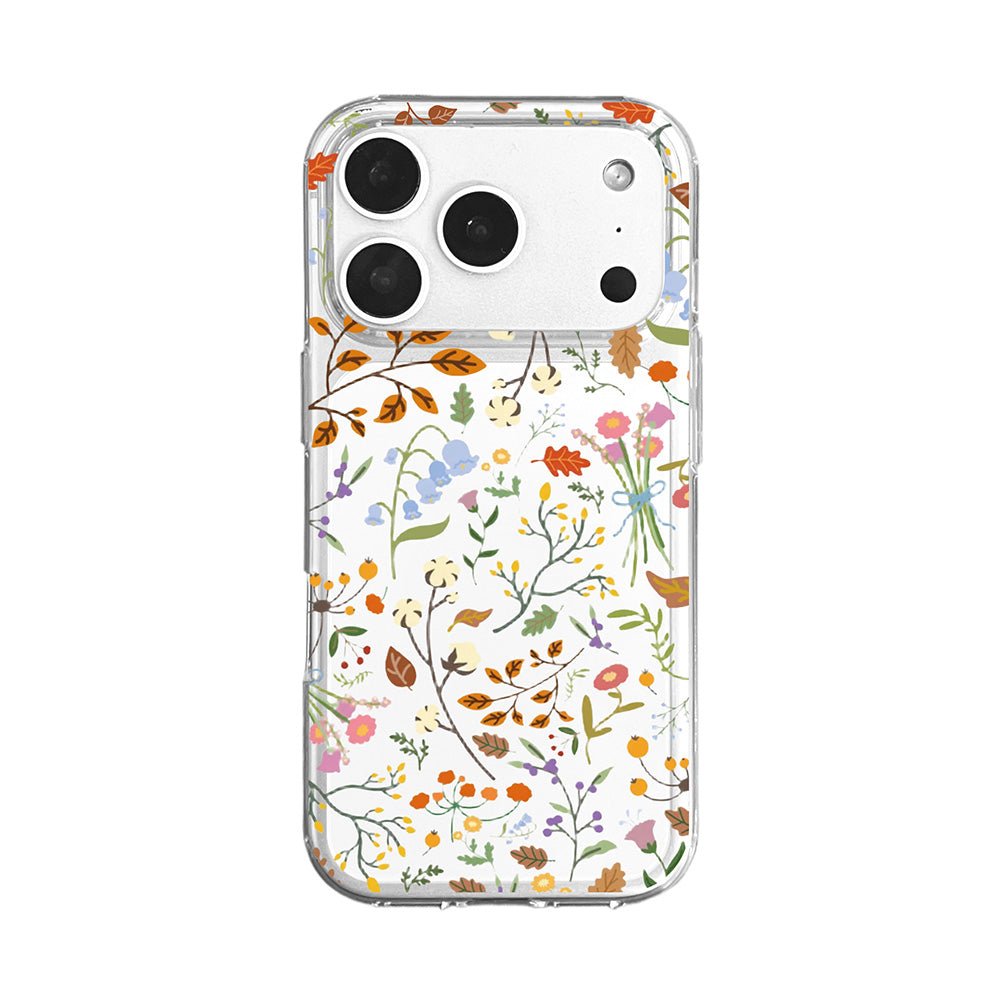 Stylish Autumn Flowers Phone Case - KODDY