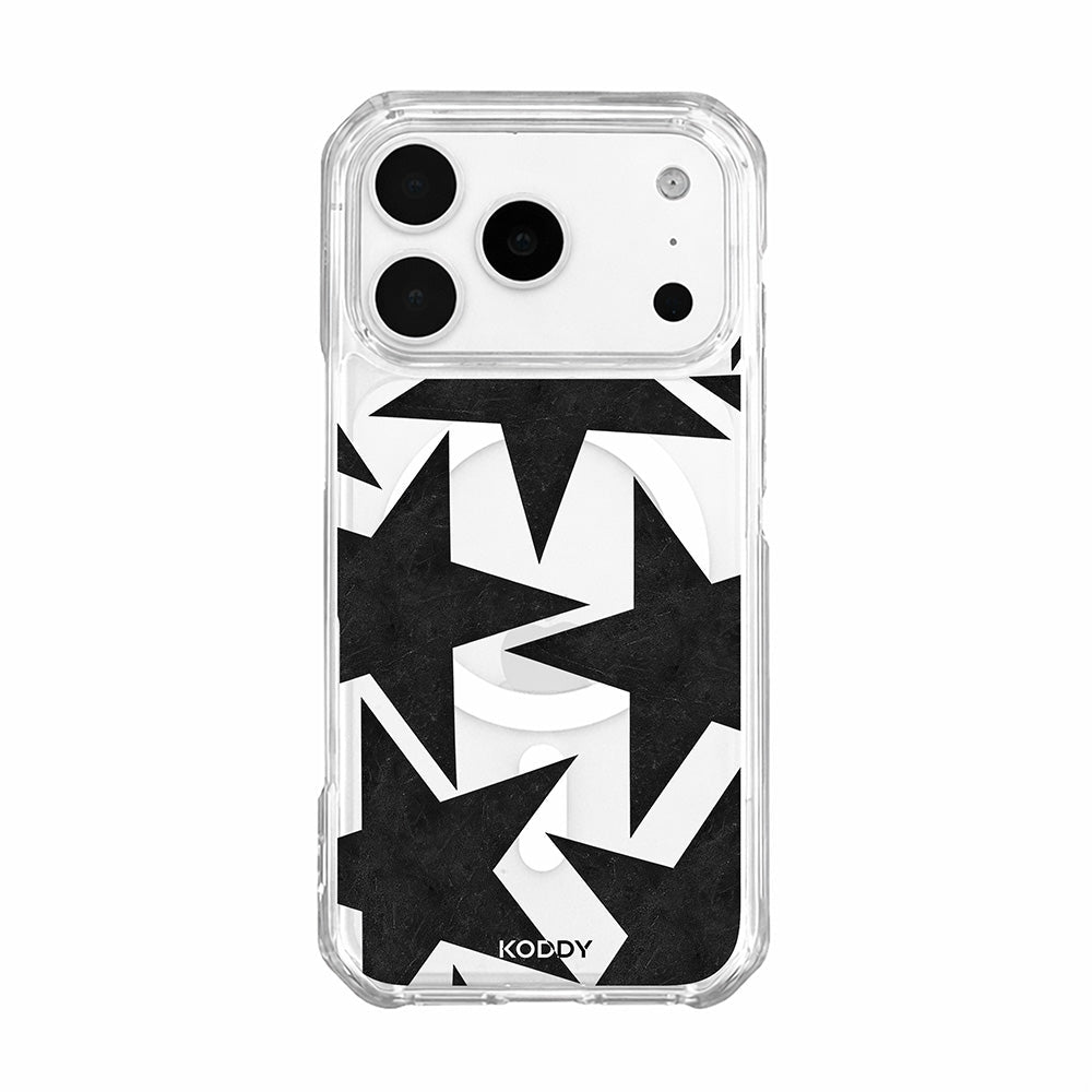Stylish Black Superstars Phone Case - KODDY