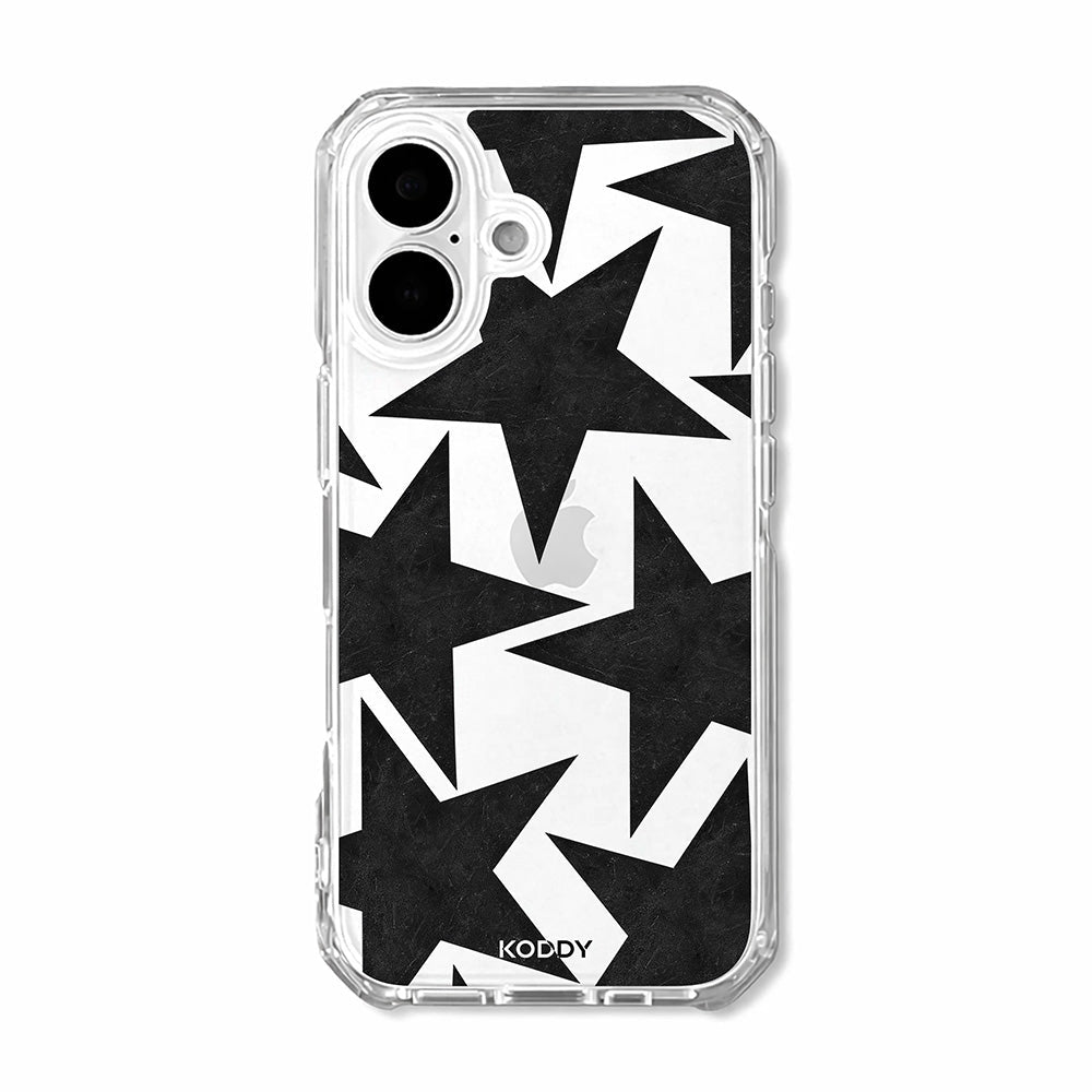 Stylish Black Superstars Phone Case - KODDY