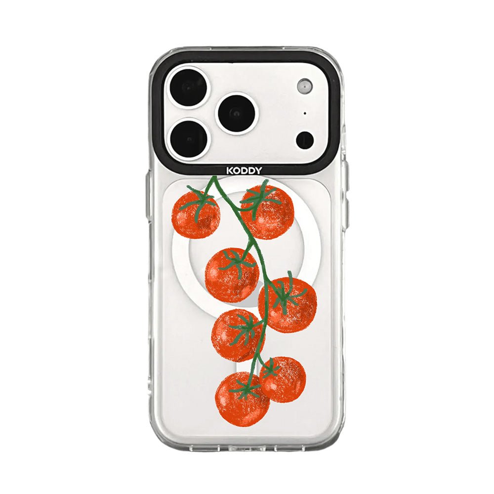 Pink Bubble Pattern Hearts iPhone Case - KODDY