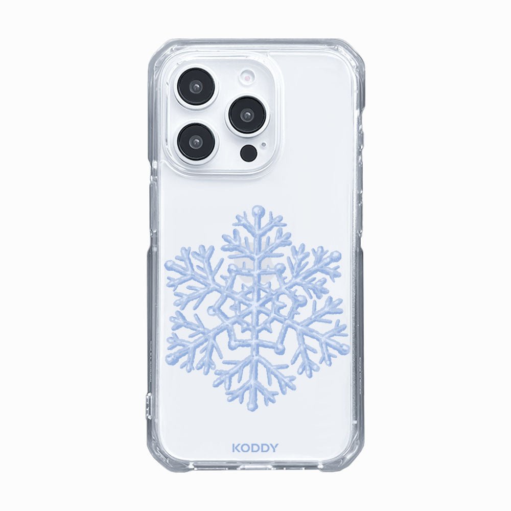 The Snowflake Clear Phone Case-KODDY