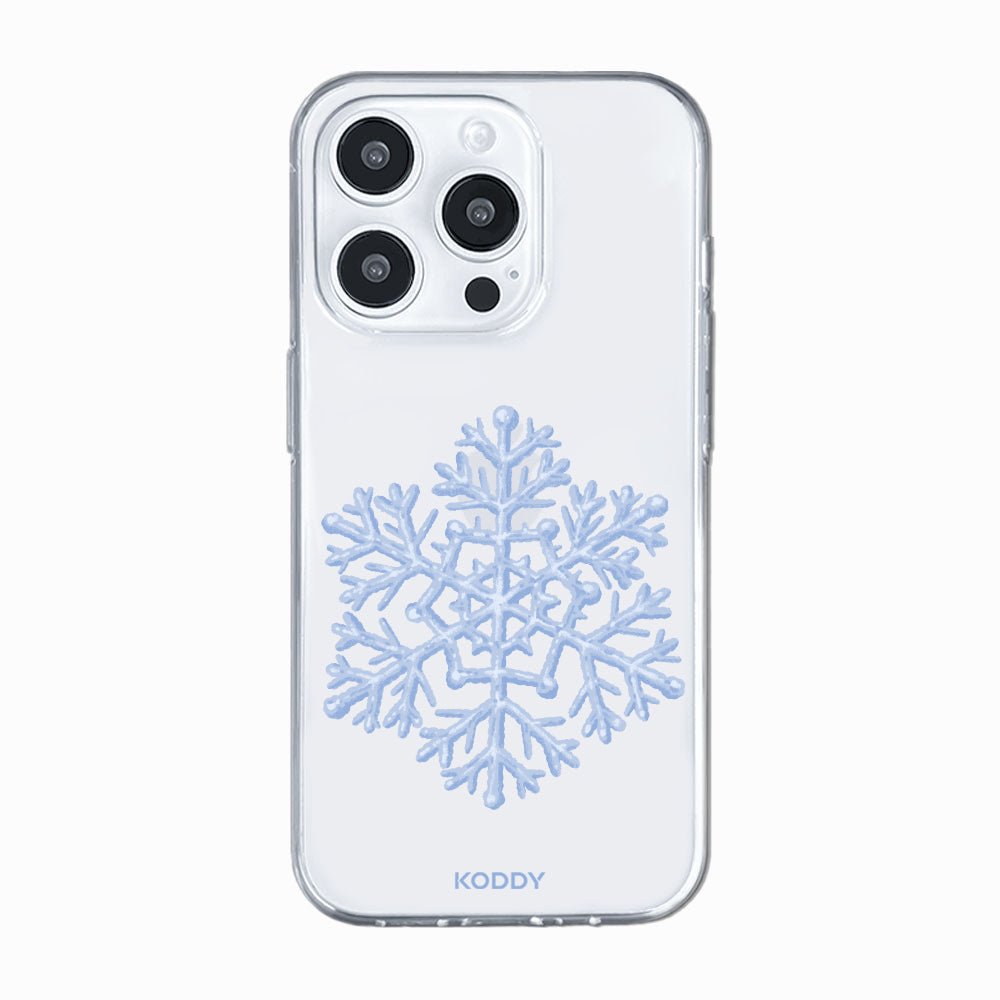 The Snowflake Clear Phone Case-KODDY