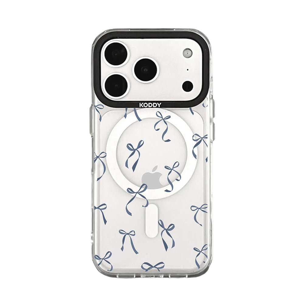 Tiny Navy Bows iPhone Case