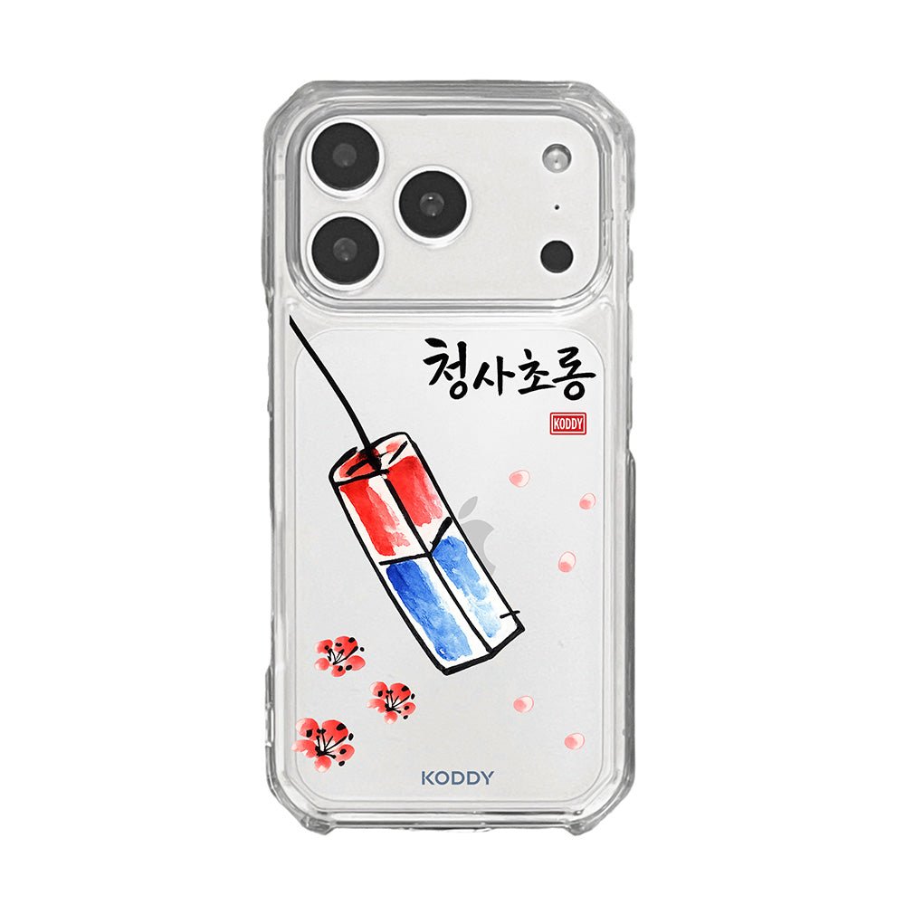 Traditional Korean Cheongsachorong Lantern Cherry Blossom Phone Case-KODDY aesthetic iphone case UK