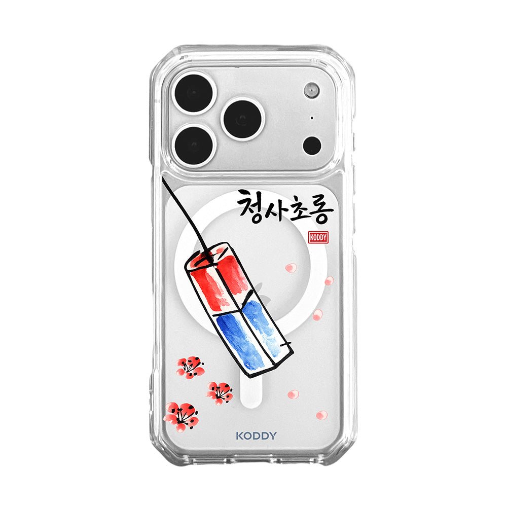 Traditional Korean Cheongsachorong Lantern Cherry Blossom Phone Case-KODDY aesthetic iphone case UK