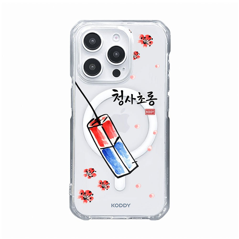 Traditional Korean Cheongsachorong Lantern Cherry Blossom Phone Case-KODDY aesthetic iphone case UK