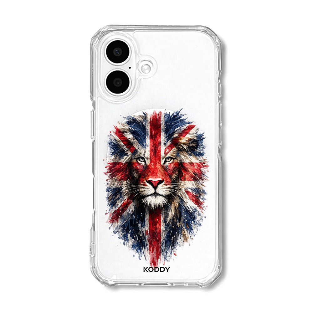 Union Jack Lion UK Phone Case-KODDY aesthetic iphone case UK