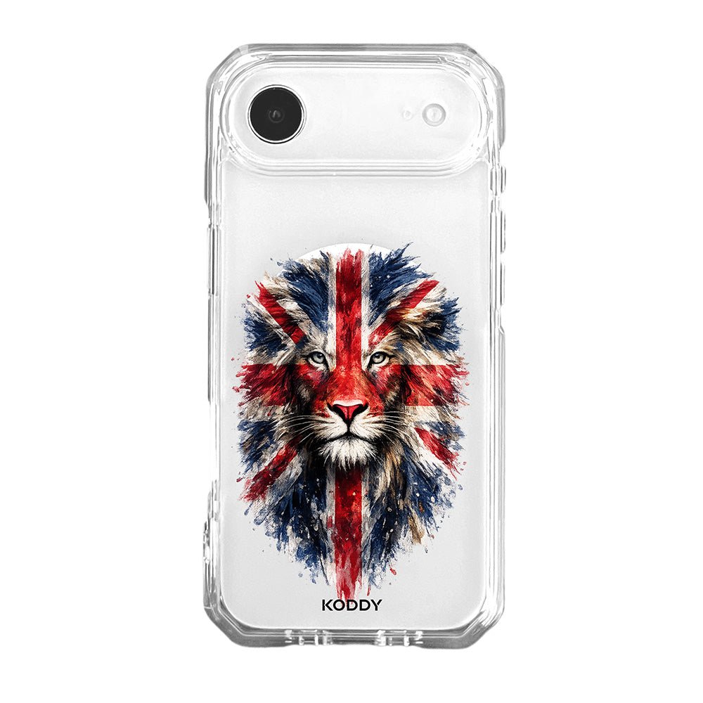 Union Jack Lion UK Phone Case-KODDY aesthetic iphone case UK