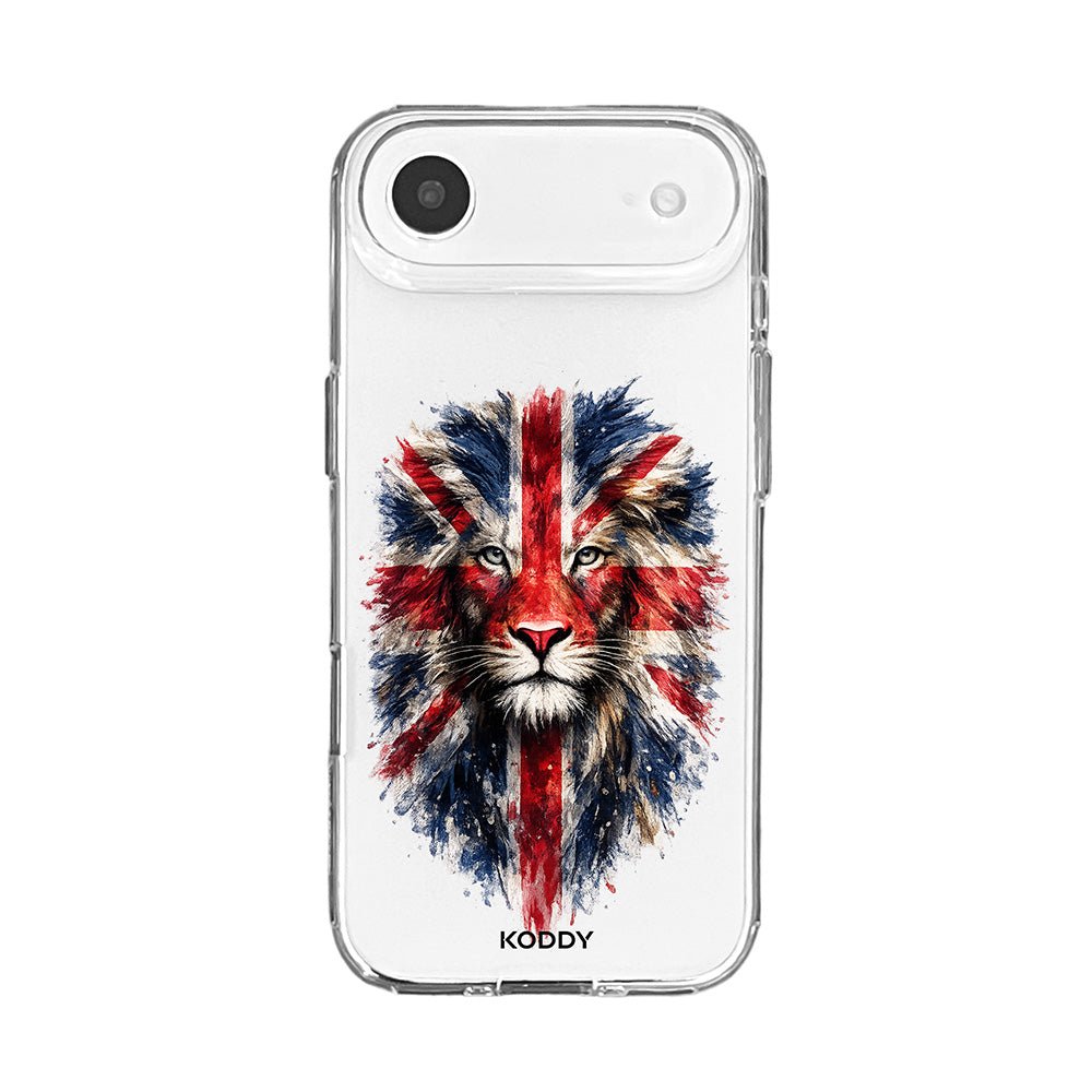 Union Jack Lion UK Phone Case-KODDY aesthetic iphone case UK
