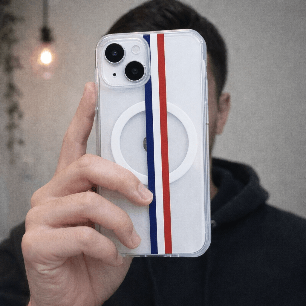 Vintage Motor Racing Stripe Phone Case-KODDY aesthetic iphone case UK