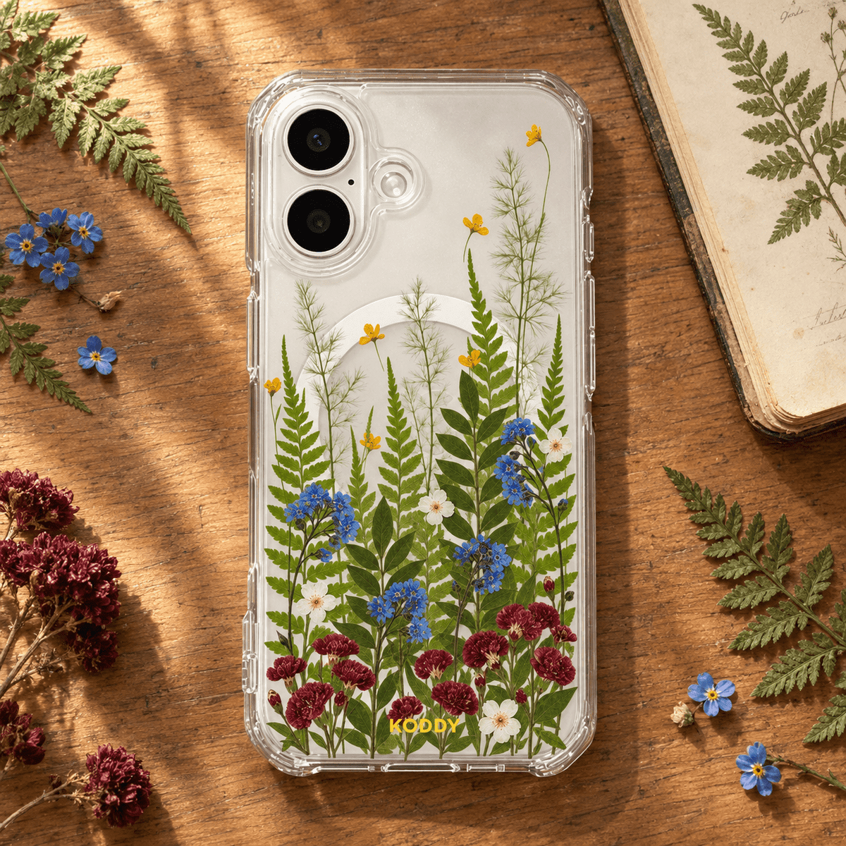 Wildflower Garden Aesthetic Phone Case-KODDY aesthetic iphone case UK