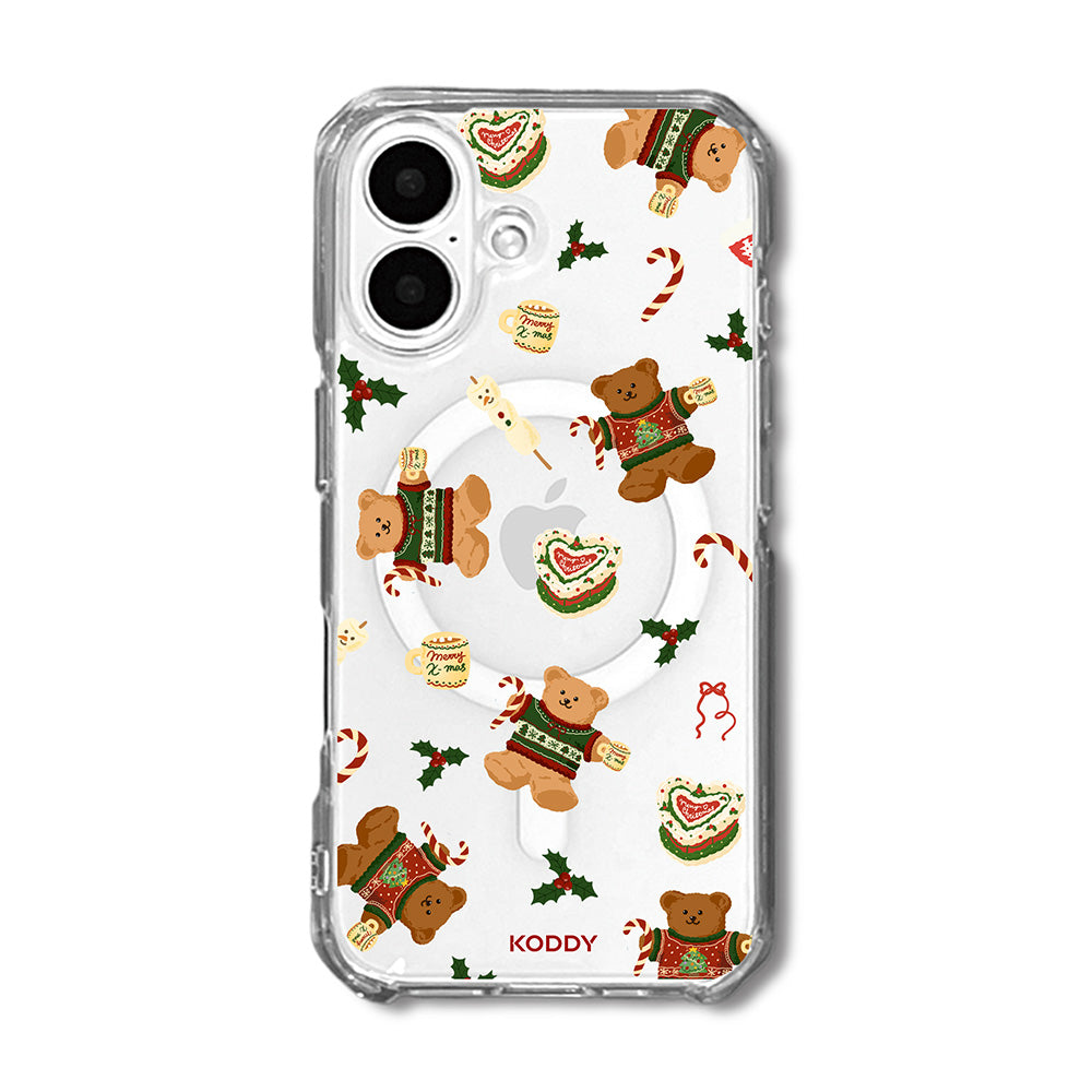 Merry Christmas Bears Phone Case