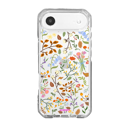 Stylish Autumn Flowers Phone Case
