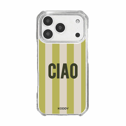 Ciao Retro Stripe Phone Case