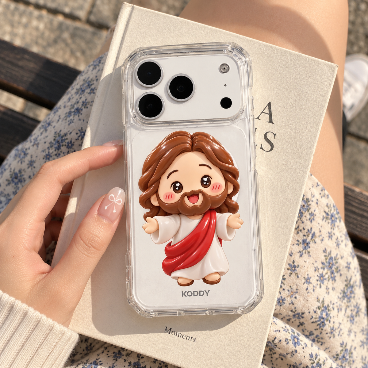 Cute Jesus Character Aesthetic Phone Case