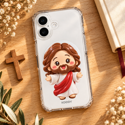Cute Jesus Character Aesthetic Phone Case