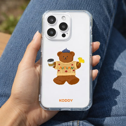 Autumn Teddy Bear Phone Case