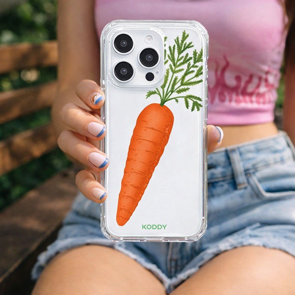 Big Carrot Phone Case-KODDY aesthetic iphone case UK