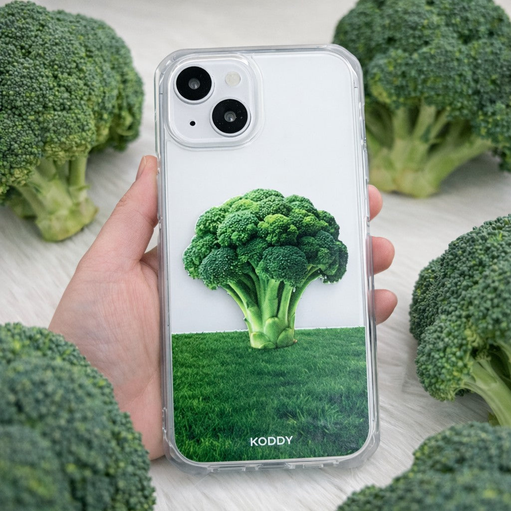 Broccoli Palm Phone Case