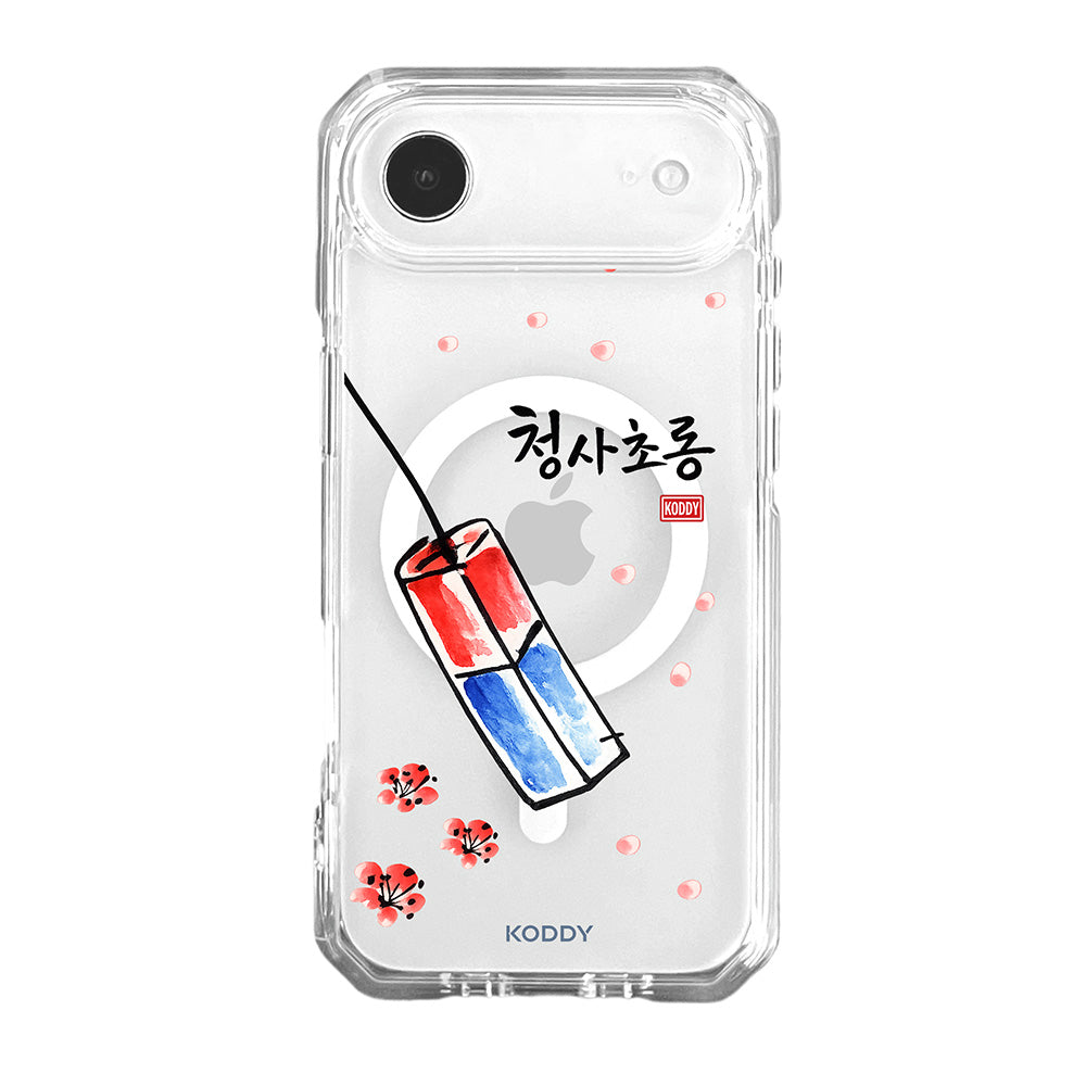 Traditional Korean Cheongsachorong Lantern Cherry Blossom Phone Case