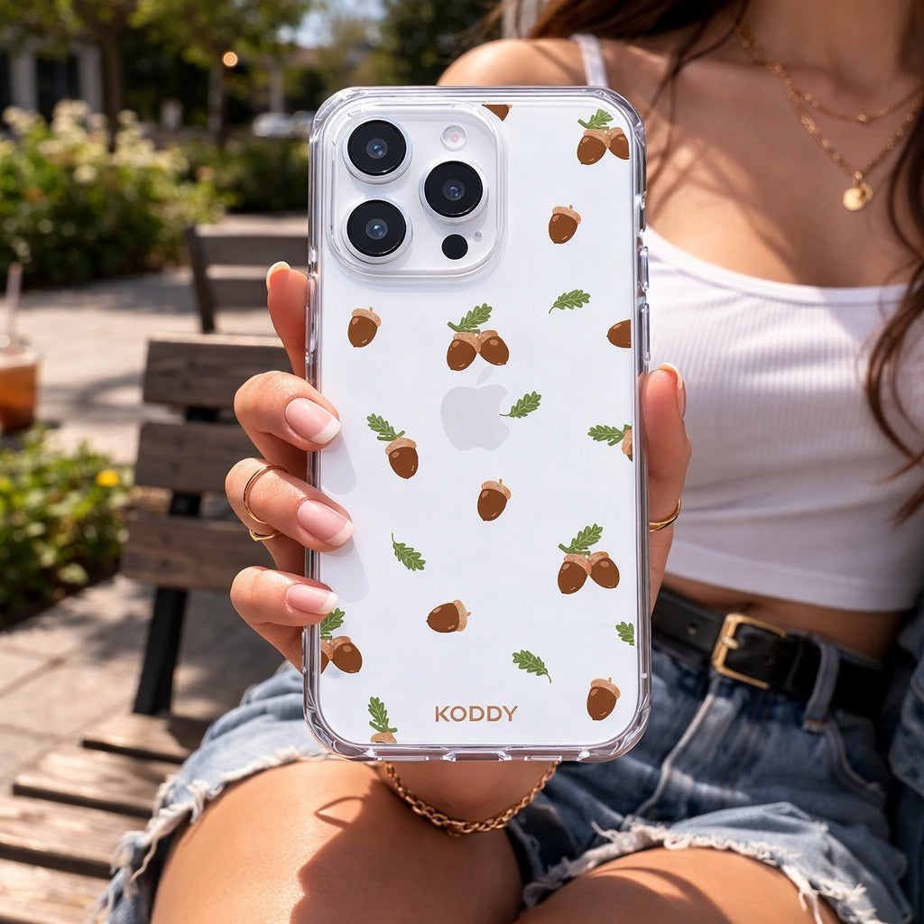 Cute Acorn Dotori Aesthetic Phone Case