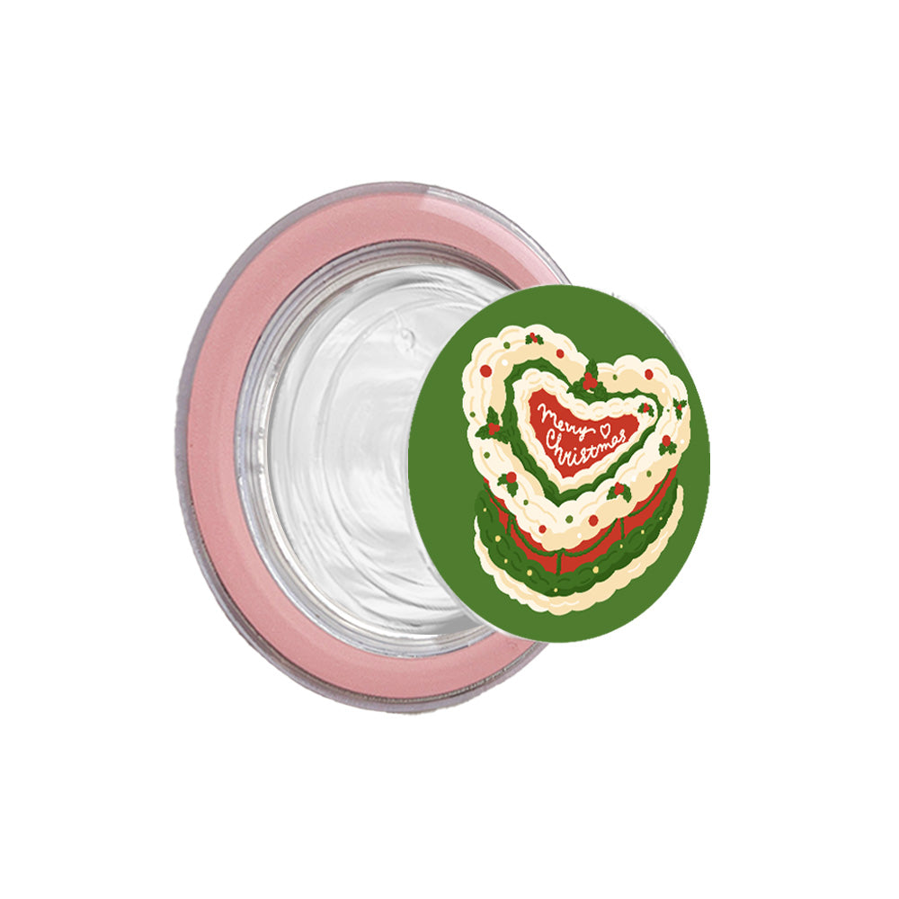 Merry Christmas Cake Phone Grip