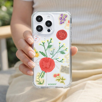 Wax Seal Gift Clear Phone Case