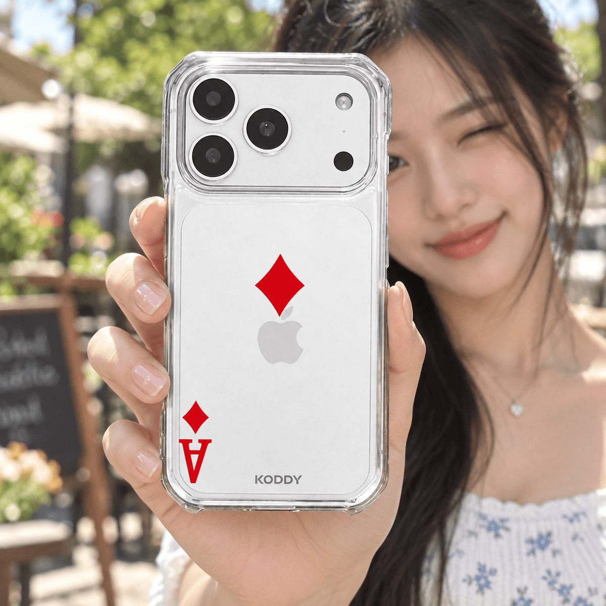 Ace of Diamonds Playing Card Aesthetic Phone Case-KODDY aesthetic iphone case UK