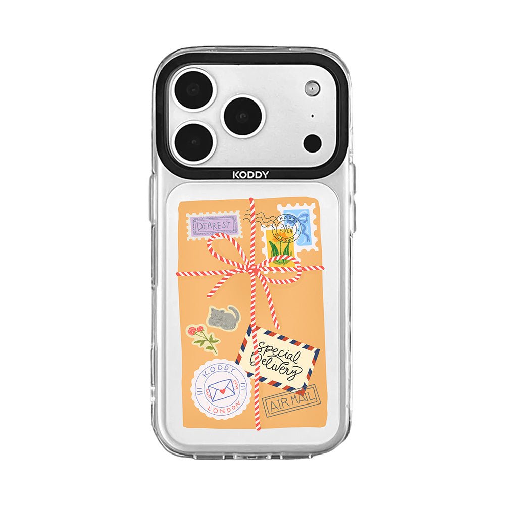 Air Mail Stamp Package iPhone Case - KODDY