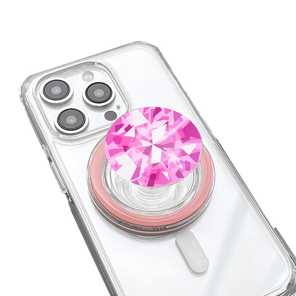 Amethyst Gemstone Phone Grip - KODDY