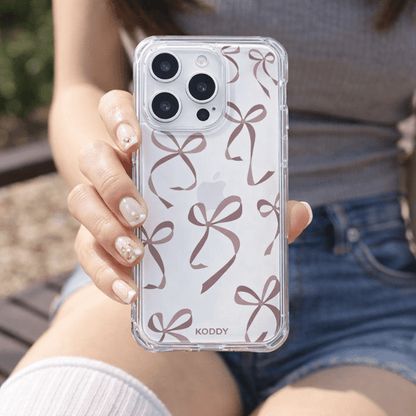 Ash Rose Ribbons Phone Case - KODDY aesthetic iphone case UK