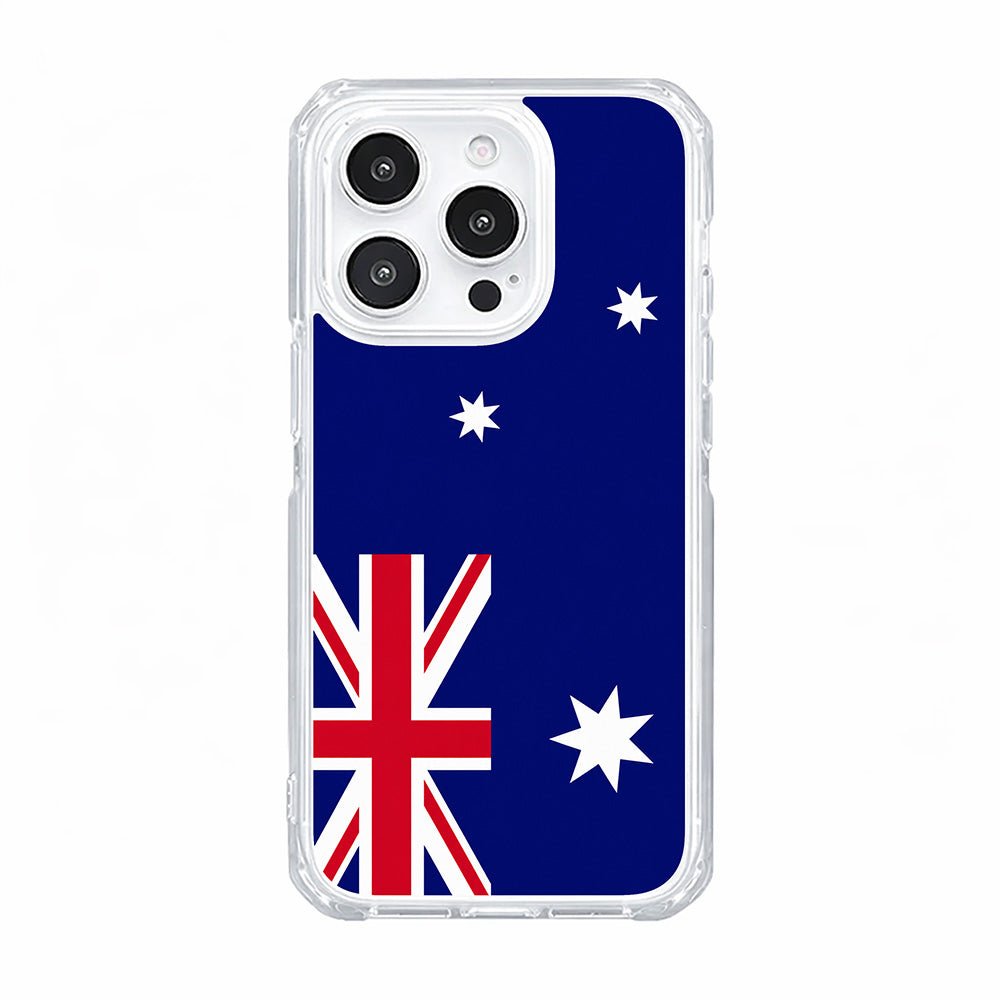 Australian Flag Clear Phone Case-KODDY aesthetic iphone case UK