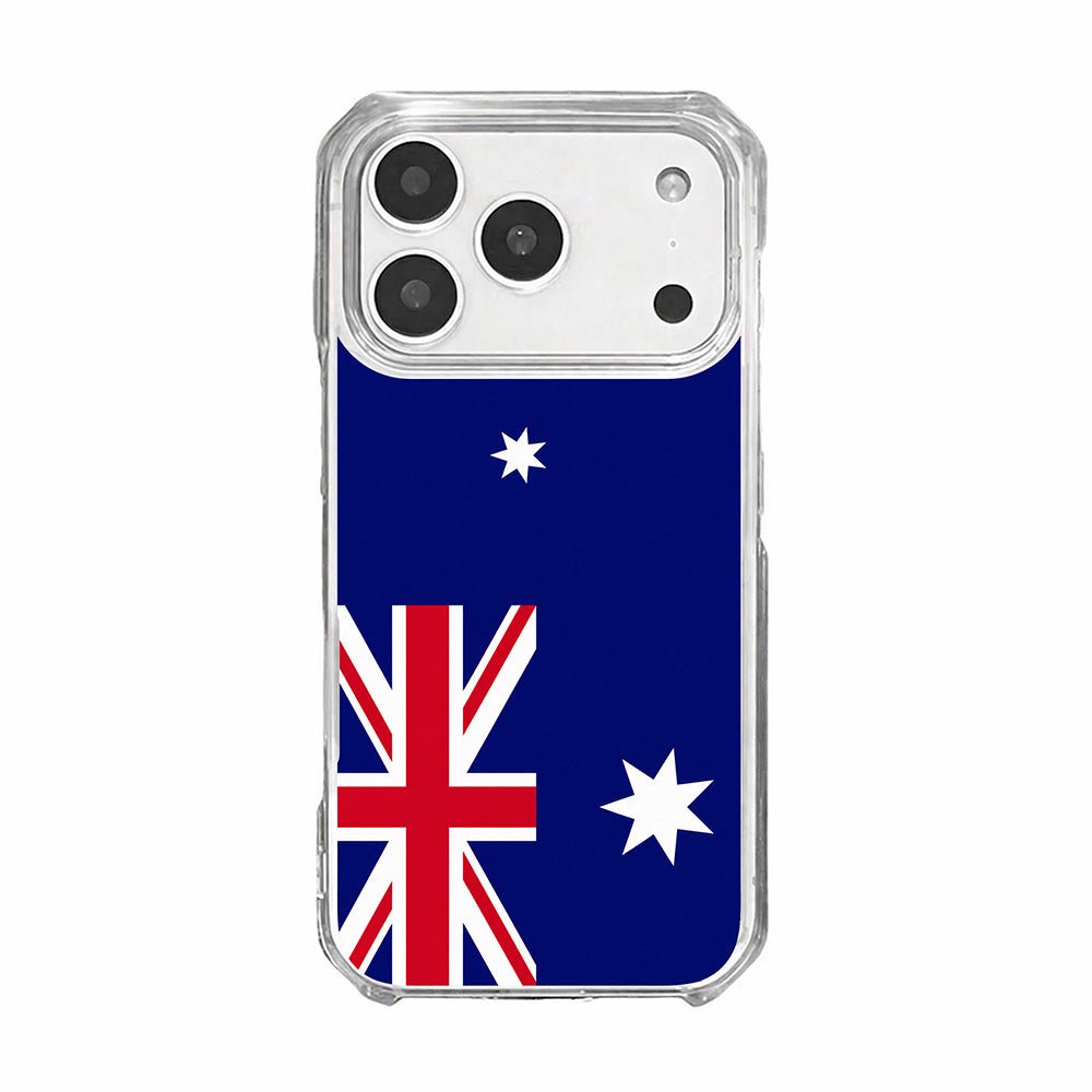 Australian Flag Clear Phone Case-KODDY aesthetic iphone case UK