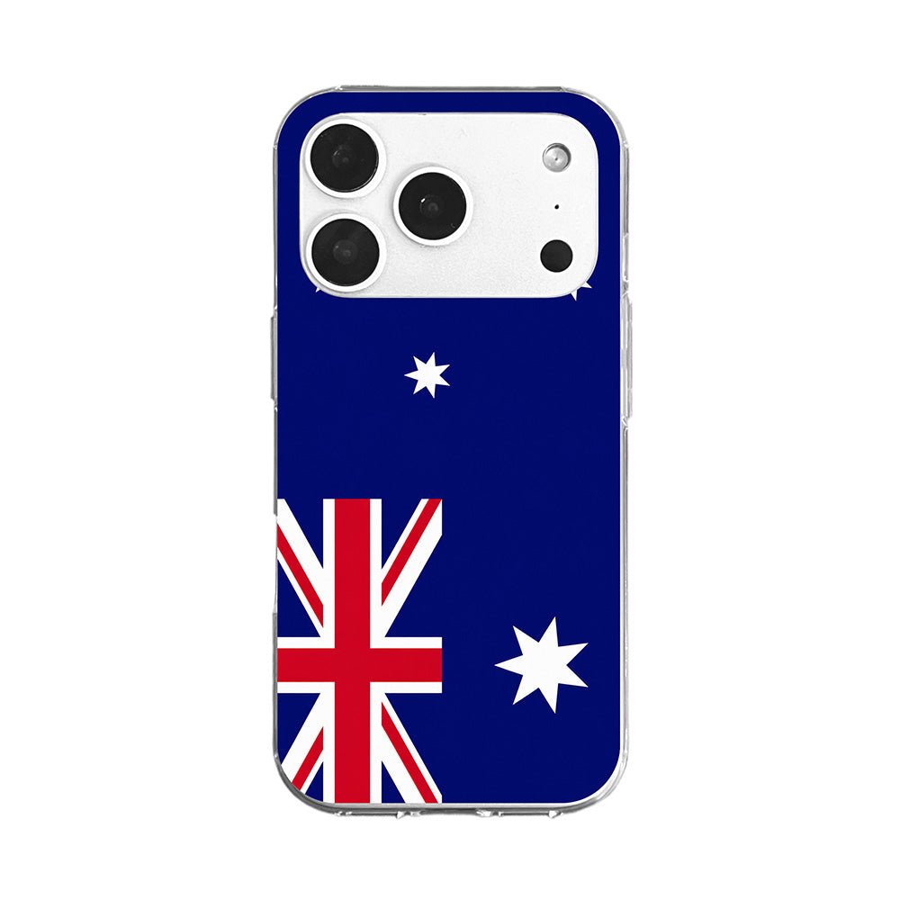 Australian Flag Clear Phone Case-KODDY aesthetic iphone case UK