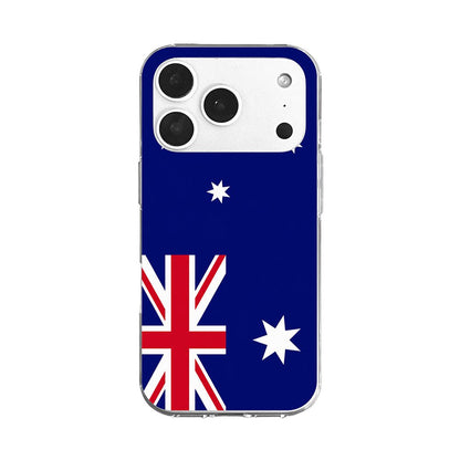 Australian Flag Clear Phone Case-KODDY aesthetic iphone case UK
