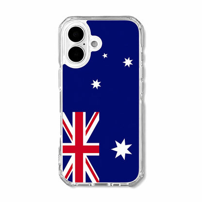 Australian Flag Clear Phone Case-KODDY aesthetic iphone case UK
