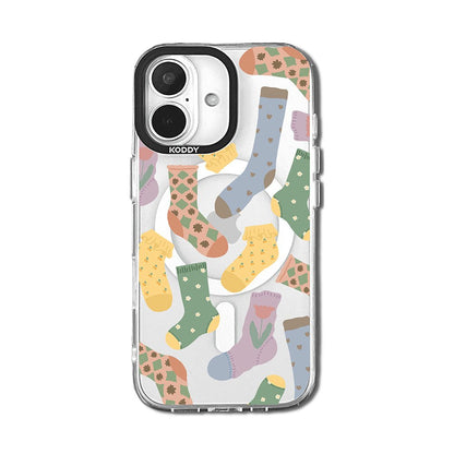 Cute Autumn Cozy Socks iPhone Case iPhone 17-KODDY