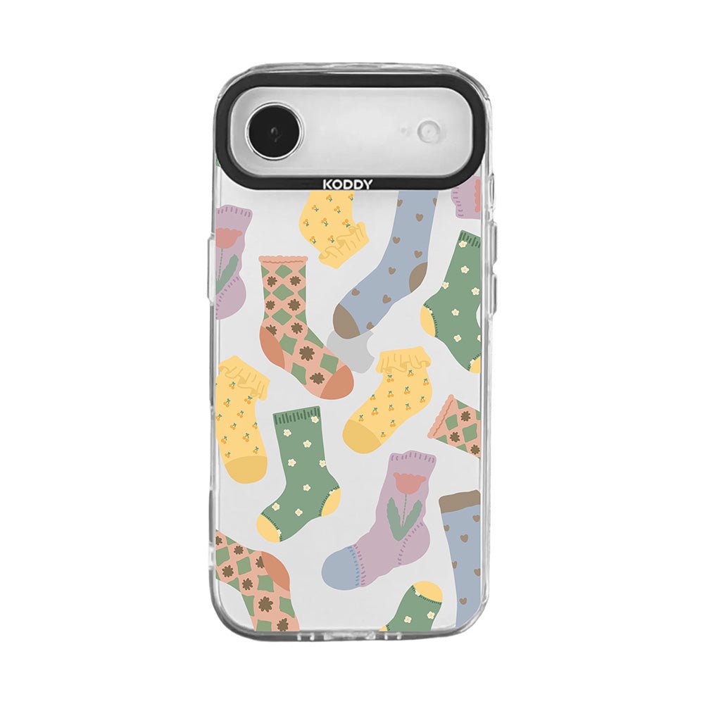 Cute Autumn Cozy Socks iPhone Case iPhone 17 Air-KODDY