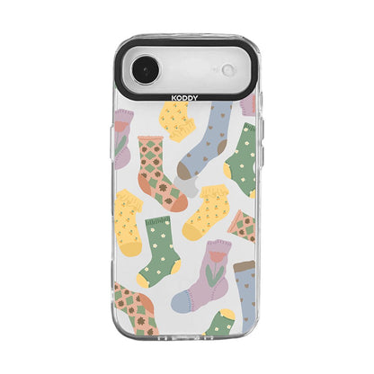Cute Autumn Cozy Socks iPhone Case iPhone 17 Air-KODDY