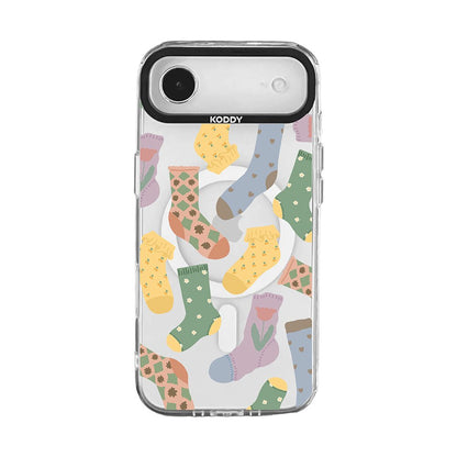 Cute Autumn Cozy Socks iPhone Case iPhone 17 Air-KODDY