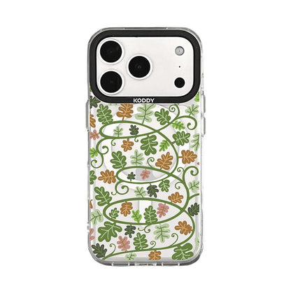 Pink Bubble Pattern Hearts iPhone Case - KODDY