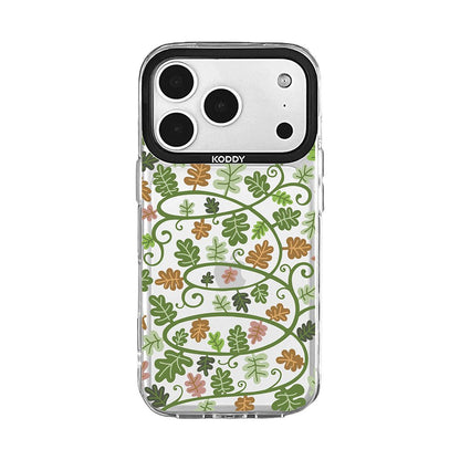 Pink Bubble Pattern Hearts iPhone Case - KODDY