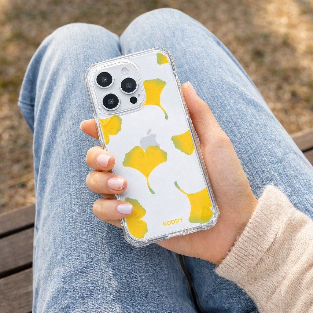 Autumn Ginkgo Leaf Phone Case - KODDY