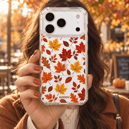 Autumn Leaves Aesthetic Phone Case-KODDY aesthetic iphone case UK