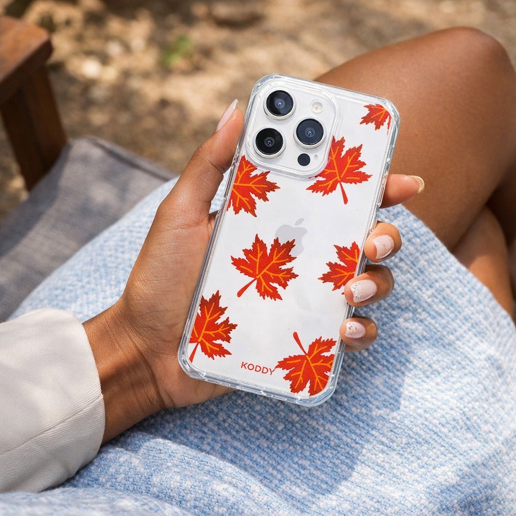 Autumn Maple Leaf Phone Case - KODDY aesthetic iphone case UK