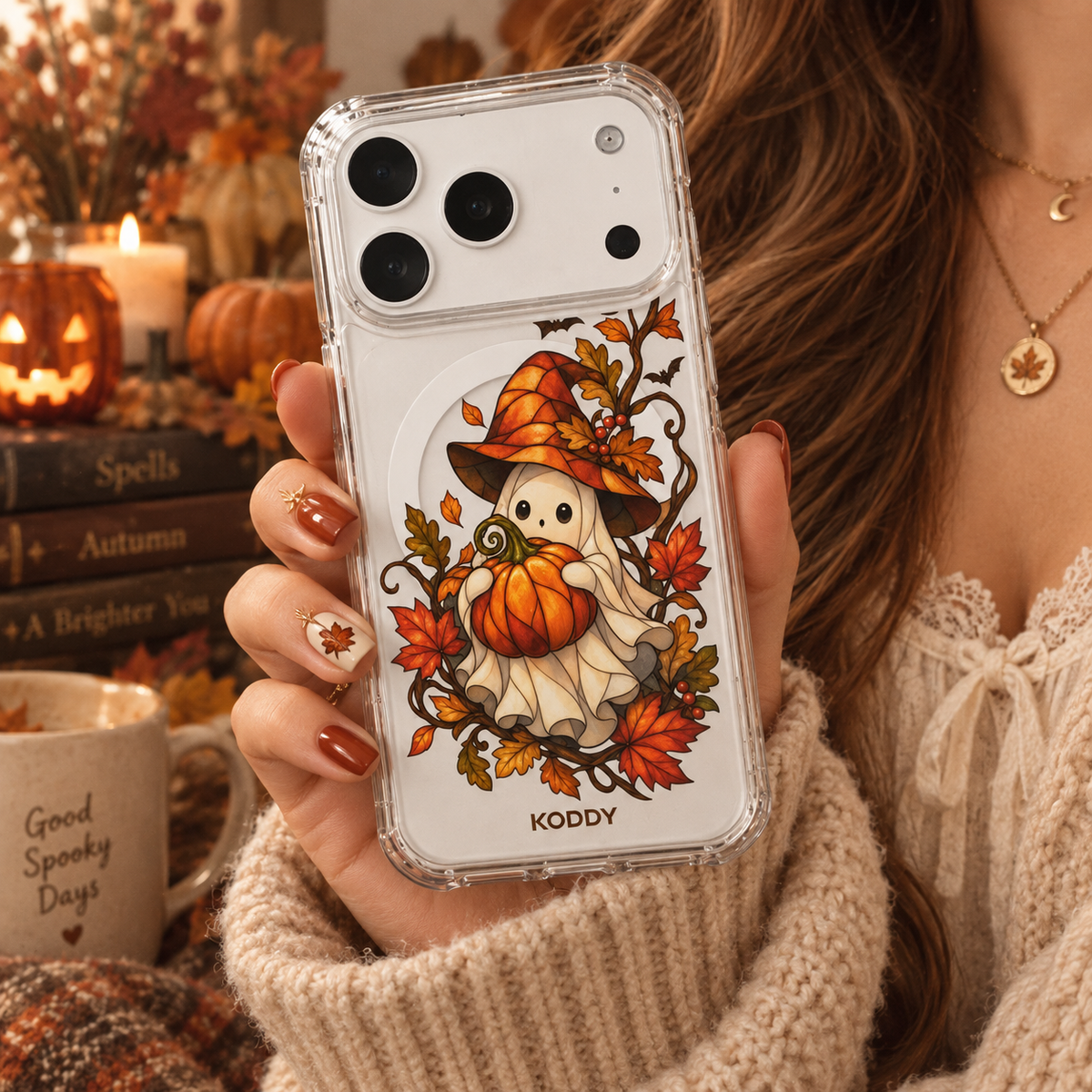 Halloween Pumpkin Aesthetic Phone Case
