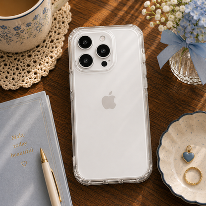 Stylish Clear Protective Phone Case