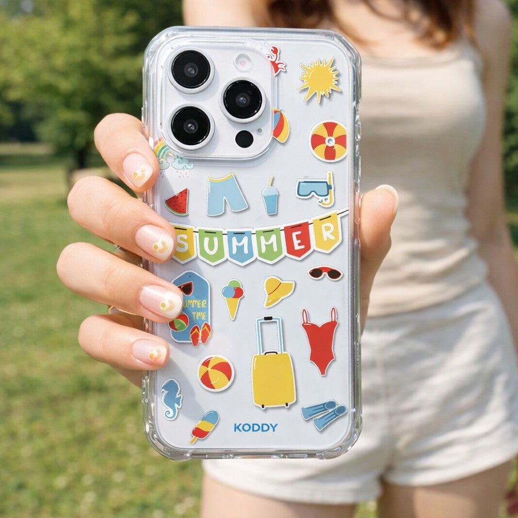 Beach Holiday Phone Case - KODDY aesthetic iphone case UK