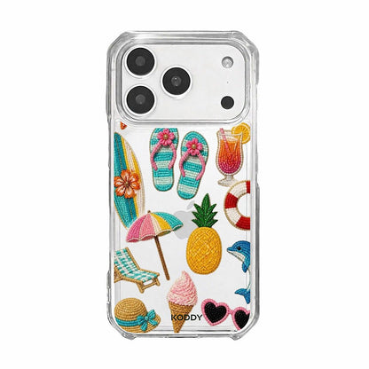 Beaded Summer Beach Charms Phone Case