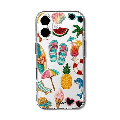 Beaded Summer Beach Charms Phone Case